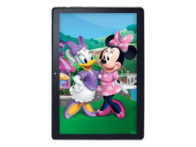 Compr&aacute; la Tablet Infantil Minnie Mouse de 9 pulgadas. Con 64GB de memoria, 4GB RAM, funda protectora tem&aacute;tica y control parental.