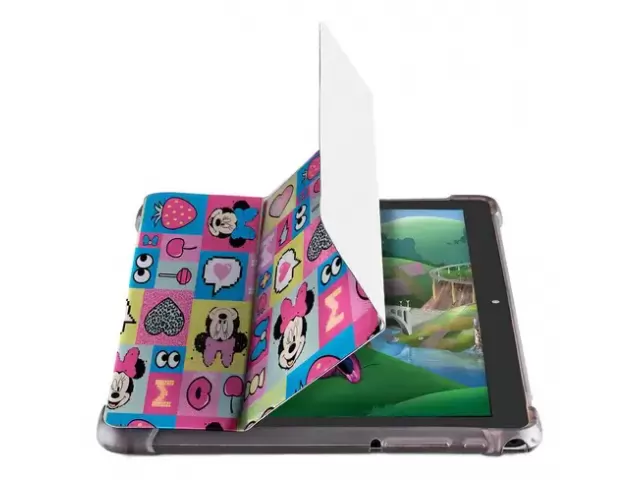 Compr&aacute; la Tablet Infantil Minnie Mouse de 9 pulgadas. Con 64GB de memoria, 4GB RAM, funda protectora tem&aacute;tica y control parental.