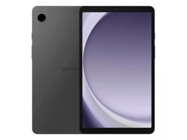 Tablet Samsung Galaxy Tab A9 WiFi en color grafito, con pantalla de 8.7 pulgadas. Disponible en Avlis Uruguay.