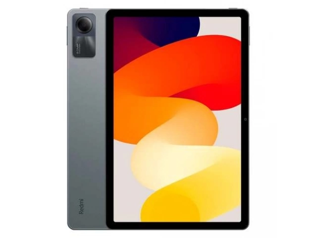 Tablet Xiaomi Redmi Pad SE en elegante color gris, con 4GB de RAM y 128GB de almacenamiento. Su pantalla de 11 pulgadas FHD  90Hz ofrece una experiencia visual vibrante. Disponible en Avlis