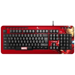 Teclado Xtech Marvel Iron Man  XTK-M401IM
