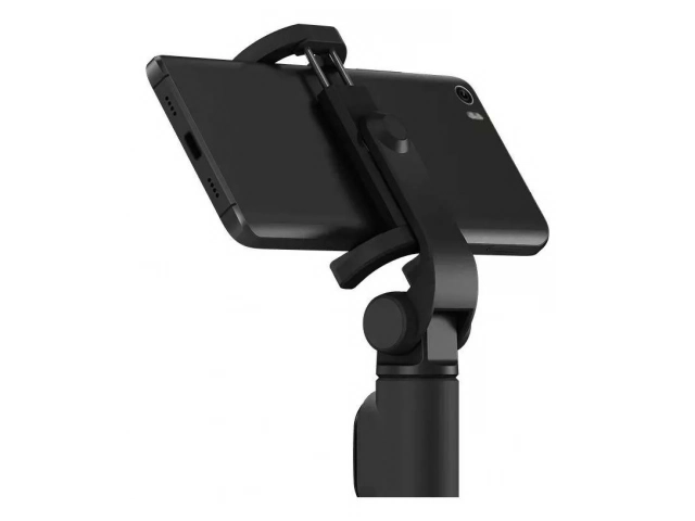 Trípode y Selfie Stick Xiaomi Mi en color negro, con control remoto Bluetooth desmontable. Versátil y portátil. Avlis Uruguay.