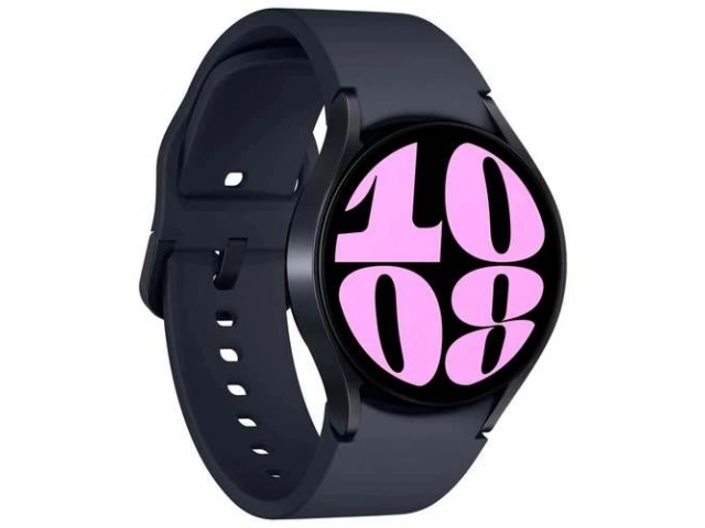 Interfaz de Wear OS Powered by Samsung en el Galaxy Watch 6 (40mm) Grafito, con acceso a apps de Google.