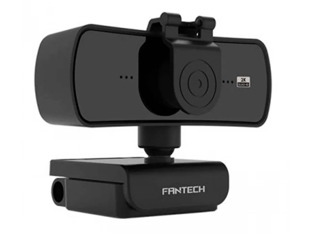 Webcam Fantech C30 Luminous con conexión USB Plug and Play. Calidad de video 2K QHD para una imagen nítida. Avlis Uruguay.