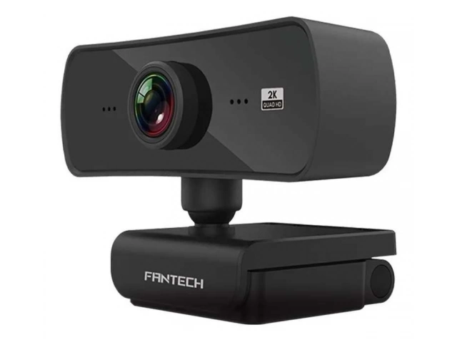 Webcam Fantech C30 Luminous con conexión USB Plug and Play. Calidad de video 2K QHD para una imagen nítida. Avlis Uruguay.