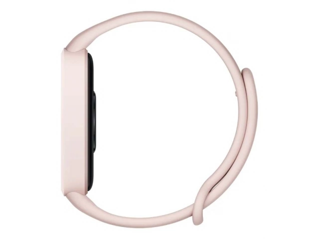 Detalle de las funciones de salud del Smartwatch Xiaomi Band 9 Active Pink, como monitor cardíaco y SpO2, disponible en Avlis.