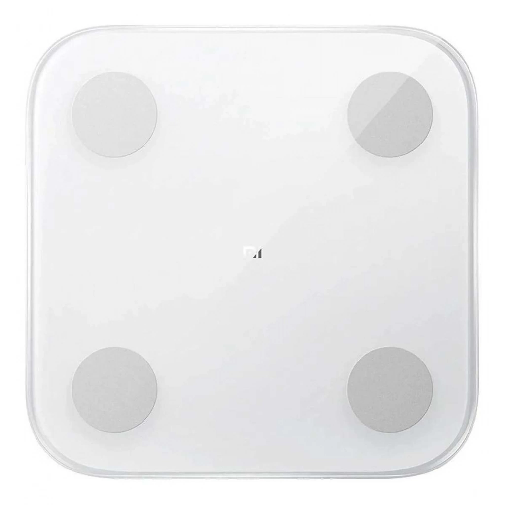 Xiaomi Mi Smart Scale 2 mostrando medición precisa de peso y cálculo de IMC, con sincronización a app. Comprar en Avlis.