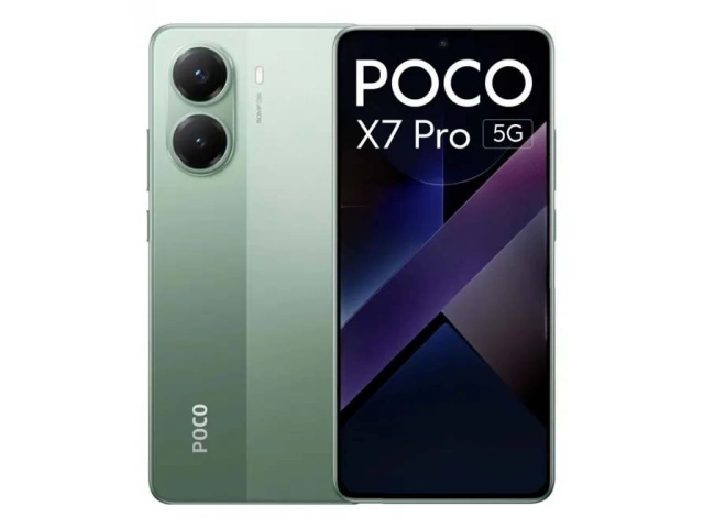 Pantalla AMOLED 120Hz del Xiaomi Poco X7 Pro verde, ideal para gaming, en Avlis Uruguay.