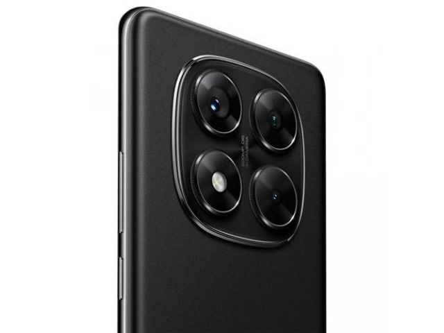 Vista lateral izquierda del Xiaomi Redmi Note 14 Pro  5G, resaltando su acabado premium
