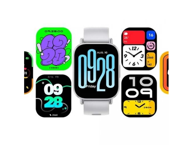 Diseño elegante en color Silver y correa deportiva del Xiaomi Redmi Watch 5 Active. Estilo y funcionalidad para tu muñeca. Avlis Uruguay