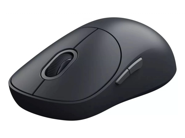 Vista lateral del Xiaomi Wireless 3 Black, ideal para sesiones largas de trabajo.