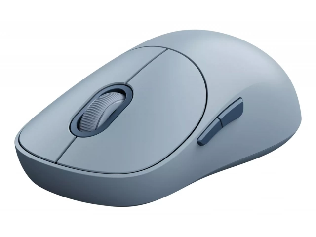 Mouse Xiaomi Wireless Mouse 3 Azul con conectividad Bluetooth y 2.4GHz, y clics silenciosos, en venta en Avlis Uruguay.