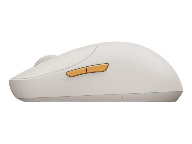 Mouse inalámbrico Xiaomi Wireless Mouse 3 color Blanco con diseño ergonómico y conectividad dual, disponible en Avlis Uruguay.