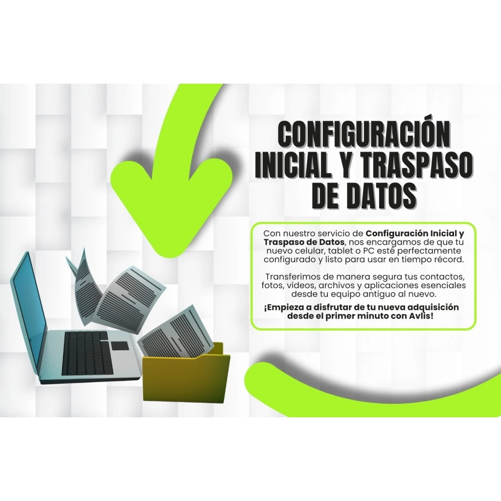 Configuración inicial y traspaso de datos