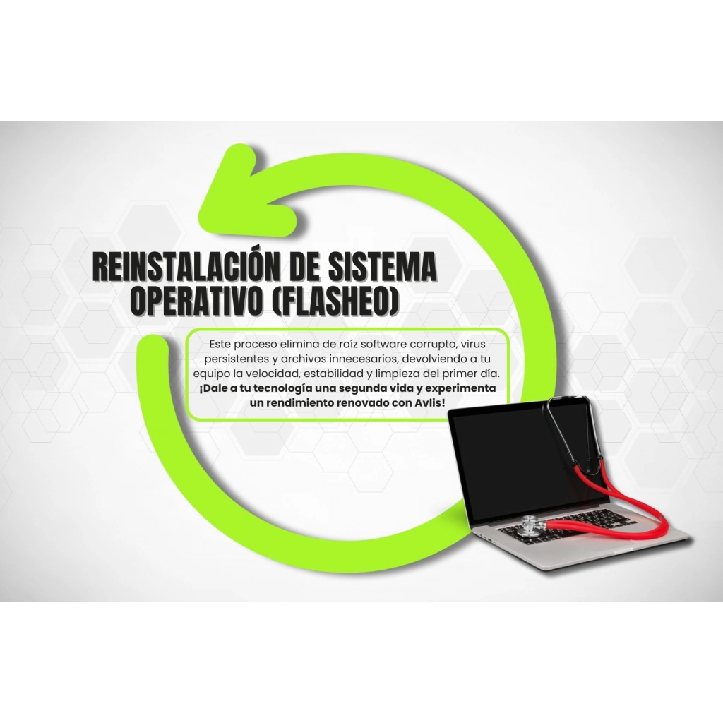 Reinstalación de sistema operativo (flasheo)