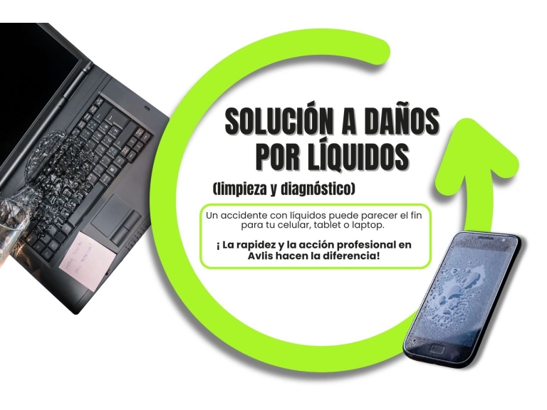 Solucin a daos por lquidos (limpieza y diagnstico)