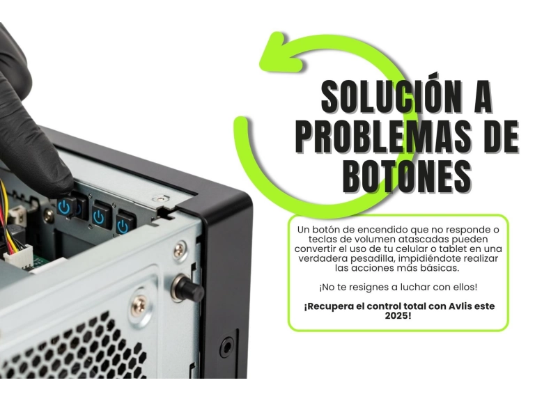 Solucin a problemas de botones (encendido, volumen)