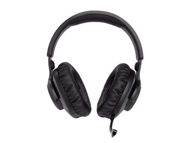 Vista frontal del auricular JBL Quantum 350 inal&aacute;mbrico para gaming.