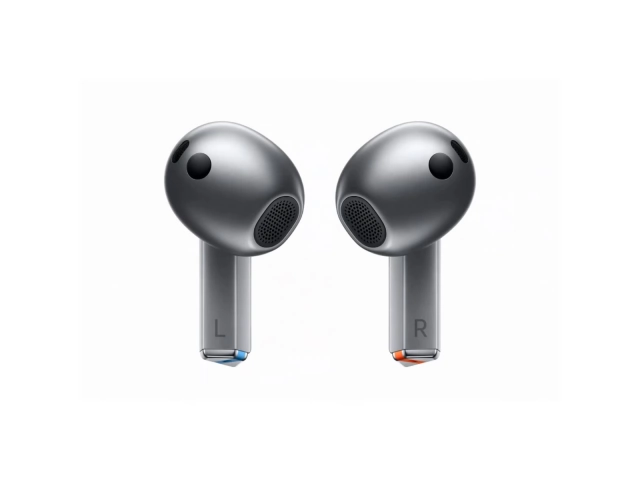 Los Samsung Buds 3 en color Gris ofrecen un dise&ntilde;o sofisticado y discreto.