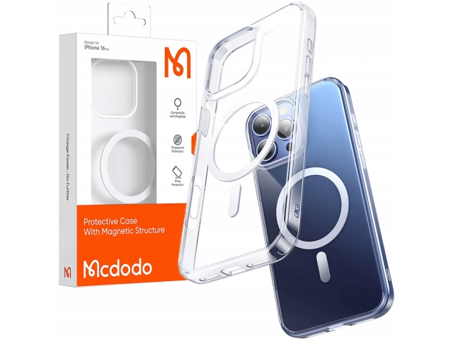La funda Mcdodo MagSafe definitiva para iPhone 16 Pro.