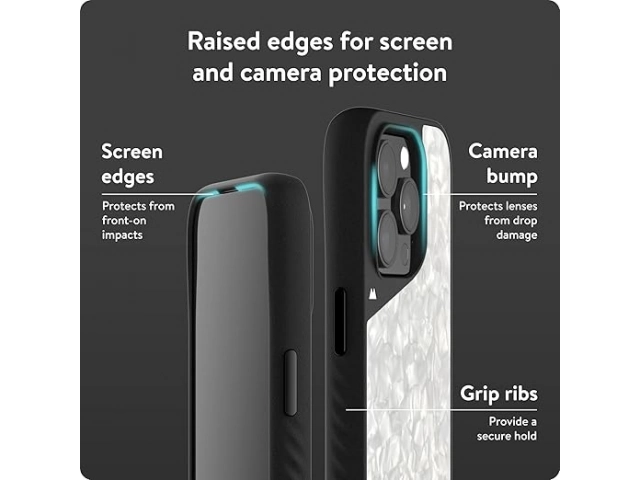 Protege tu iPhone 14 Plus con la funda Mous Limitless 5.0 Silver Pearl.