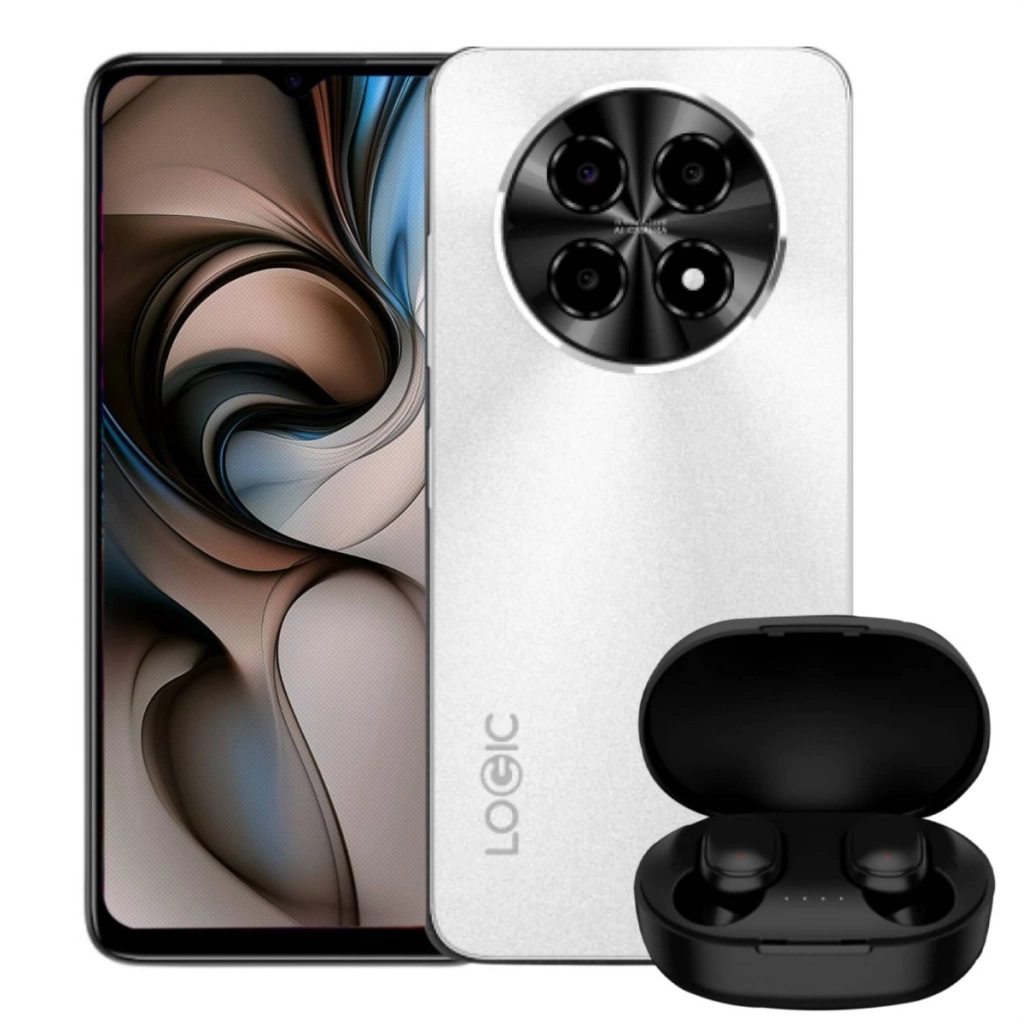 Pantalla 6.6" HD e incluye auriculares TWS.