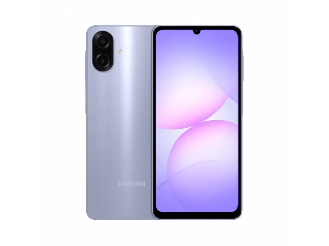 Conoc&eacute; el Samsung Galaxy A07 4/64GB en color Light Violet. Pantalla fluida, bater&iacute;a de larga duraci&oacute;n y dise&ntilde;o premium. &iexcl;El Galaxy que busc&aacute;s al mejor precio!