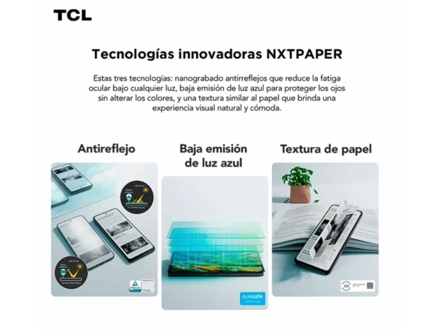 Compr&aacute; el nuevo TCL 60 Black con 512GB de memoria y hasta 18GB de RAM. Pantalla con tecnolog&iacute;a de protecci&oacute;n ocular y bater&iacute;a de larga duraci&oacute;n. &iexcl;Potencia total!