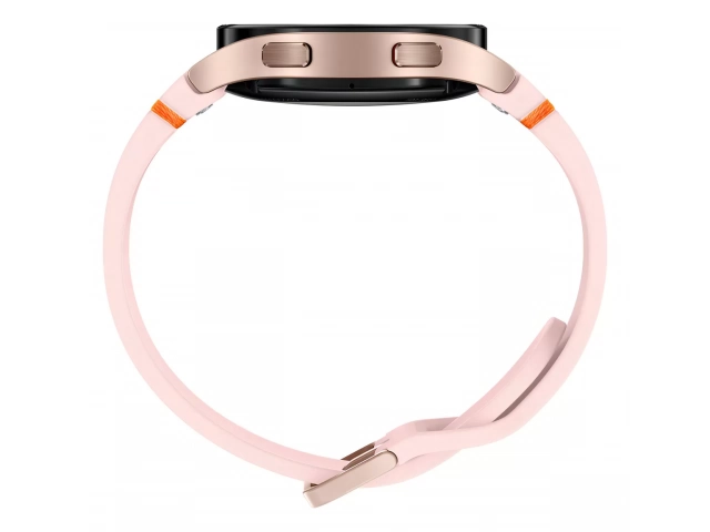 Samsung Galaxy Watch FE Oro Rosado (Pink Gold) en su caja, listo para comprar en Avlis Uruguay, con envío a todo el país.