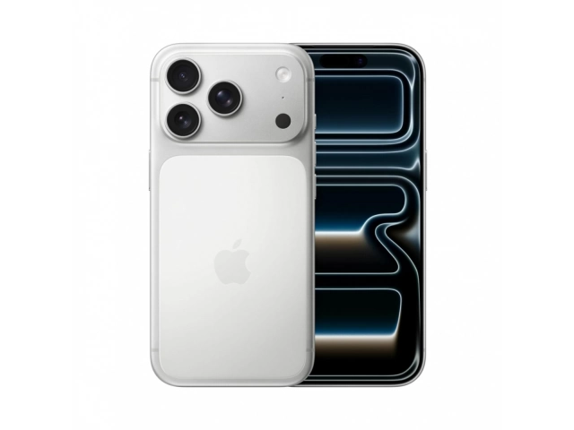 Descubre el nuevo iPhone 17 Pro Max de 256GB en color Silver. 