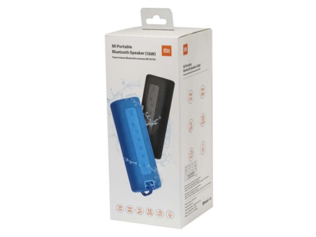 Parlante Xiaomi Mi Bluetooth Speaker 16W color negro, port&aacute;til, con correa, en Avlis Uruguay.