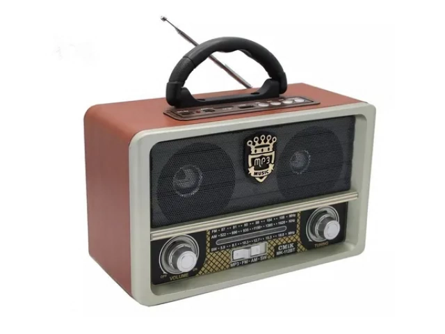 Radio Portátil CMiK MK-112BT | Bluetooth, USB y 3 Bandas