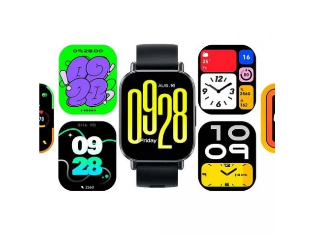 Xiaomi Redmi Watch 5 Active negro demostrando su resistencia al agua, perfecto para un estilo de vida activo, en Avlis.