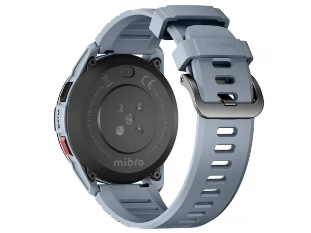 Mibro GS Active con pantalla AMOLED de 1.3", GPS integrado y 5ATM. Monitoreo de salud y 150 modos deportivos.