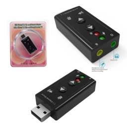 Tarjeta de sonido USB