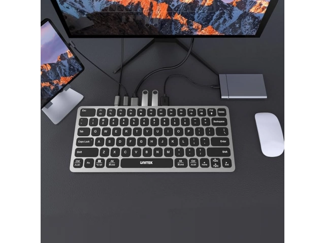 Unitek uHUB Prime D1092A: Hub USB-C 9 en 1, HDMI 4K y PD