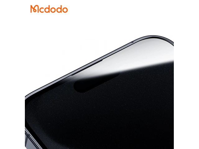 Protege tu iPhone 16 Pro Max con el cristal templado de privacidad Mcdodo 9H.